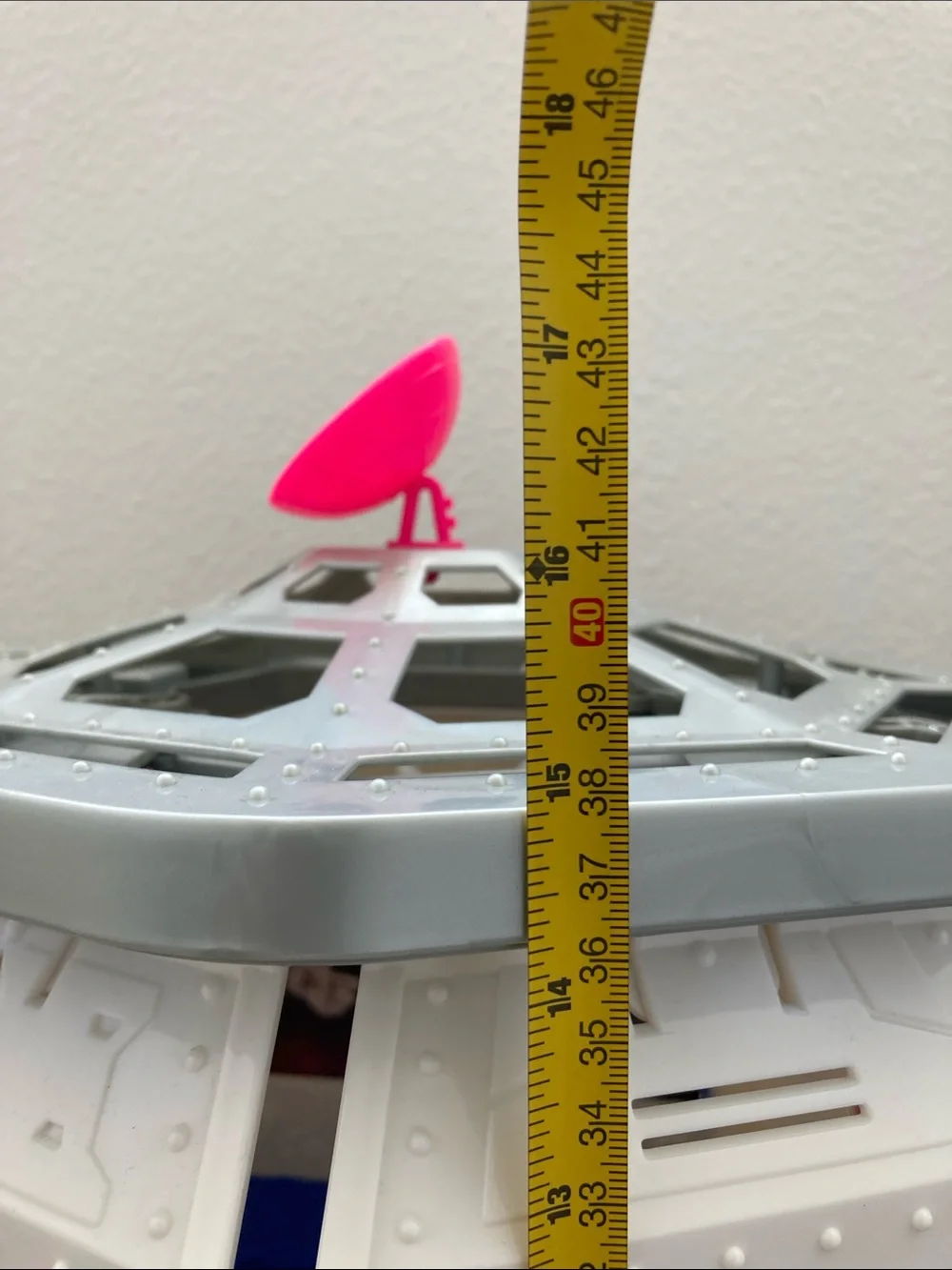 SALE! 50% Off Barbie Pink, White & Blue Space Command Playset 16” Tall